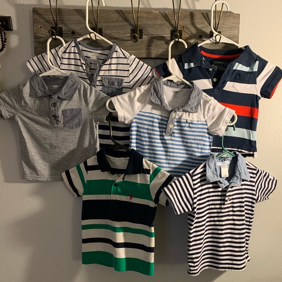 Bundle of 6 boys shirts - Picture 1 of 7